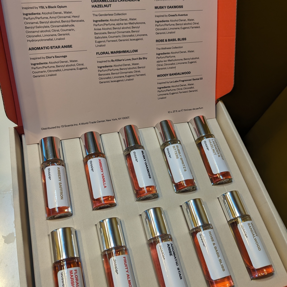 Luxury Women's Fragrance Collection - Silver and White